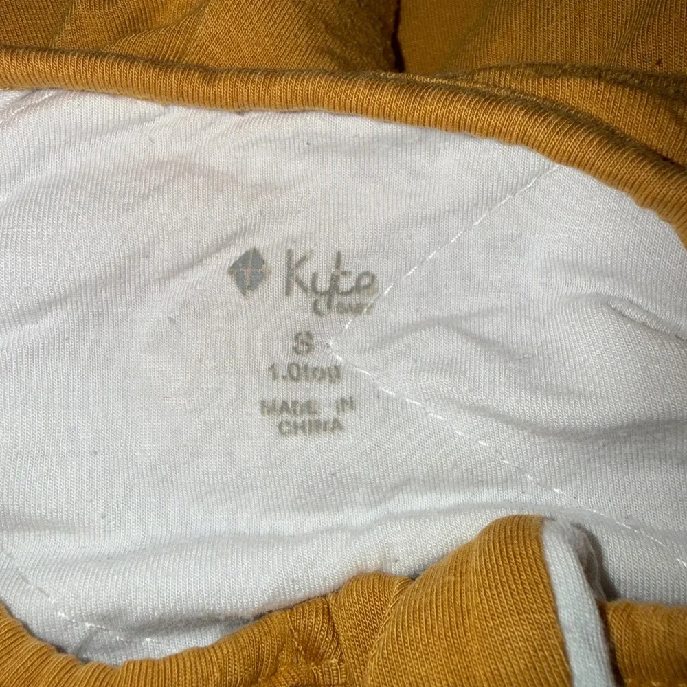 Kyte Baby Sleep Bag Kids Small Mustard Yellow Good 1.0‎ TOG Bamboo Rayon Sack